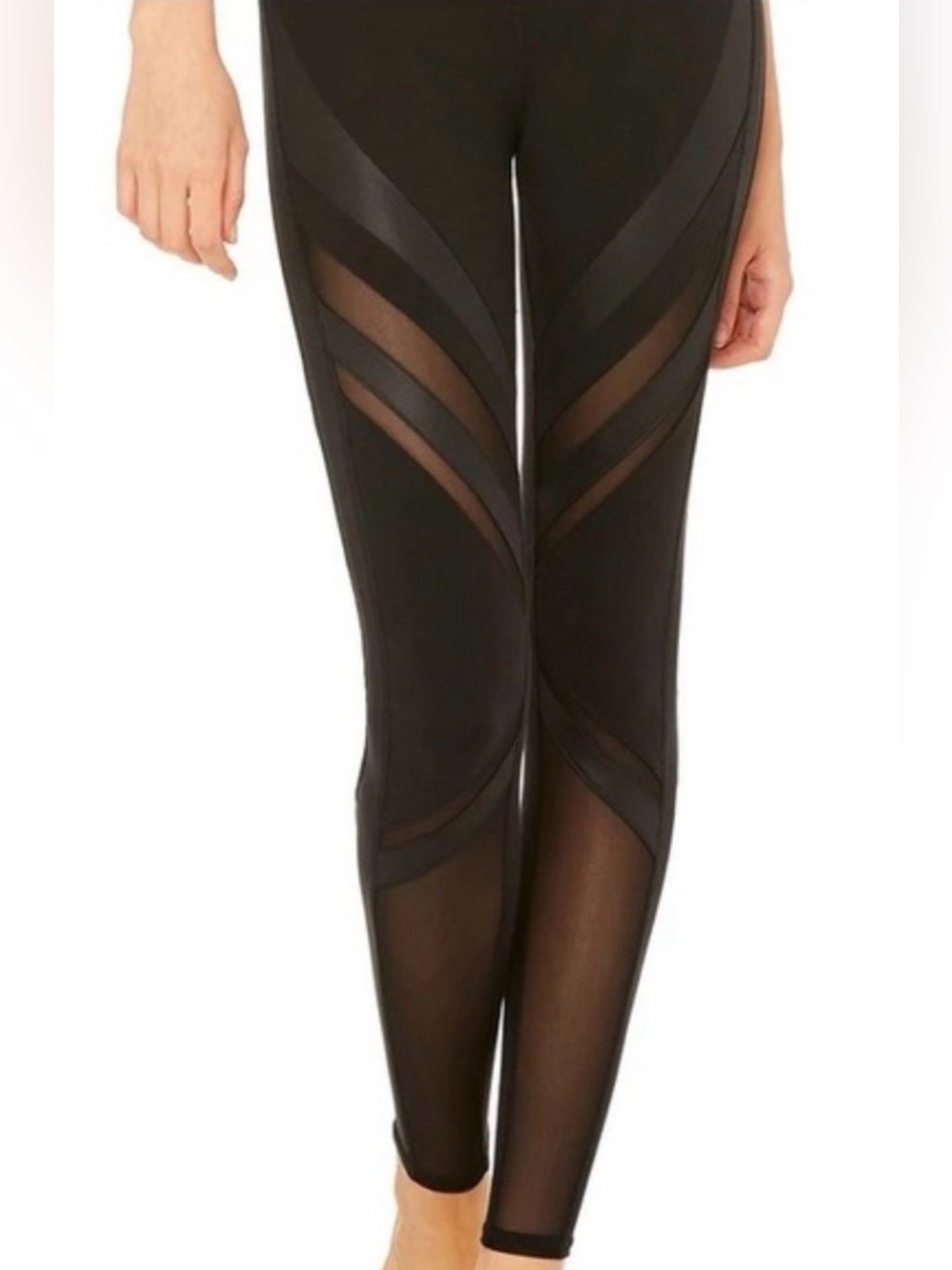Alo Yoga Epic High-Waist Mesh Leggings size XS